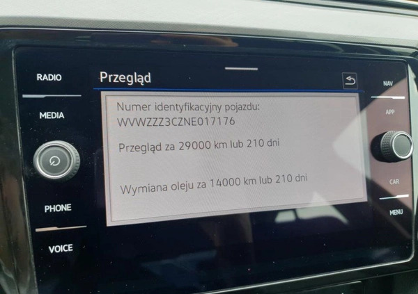 Volkswagen Passat cena 94900 przebieg: 99019, rok produkcji 2021 z Warszawa małe 407